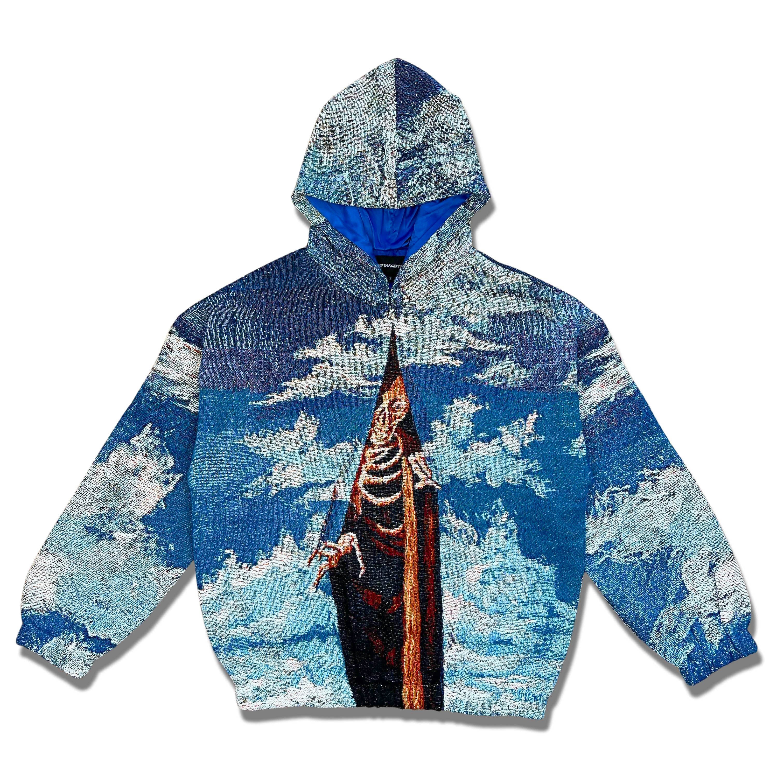 Sweat à capuche ‘Ne Laissez Pas Le Mal Entrer’