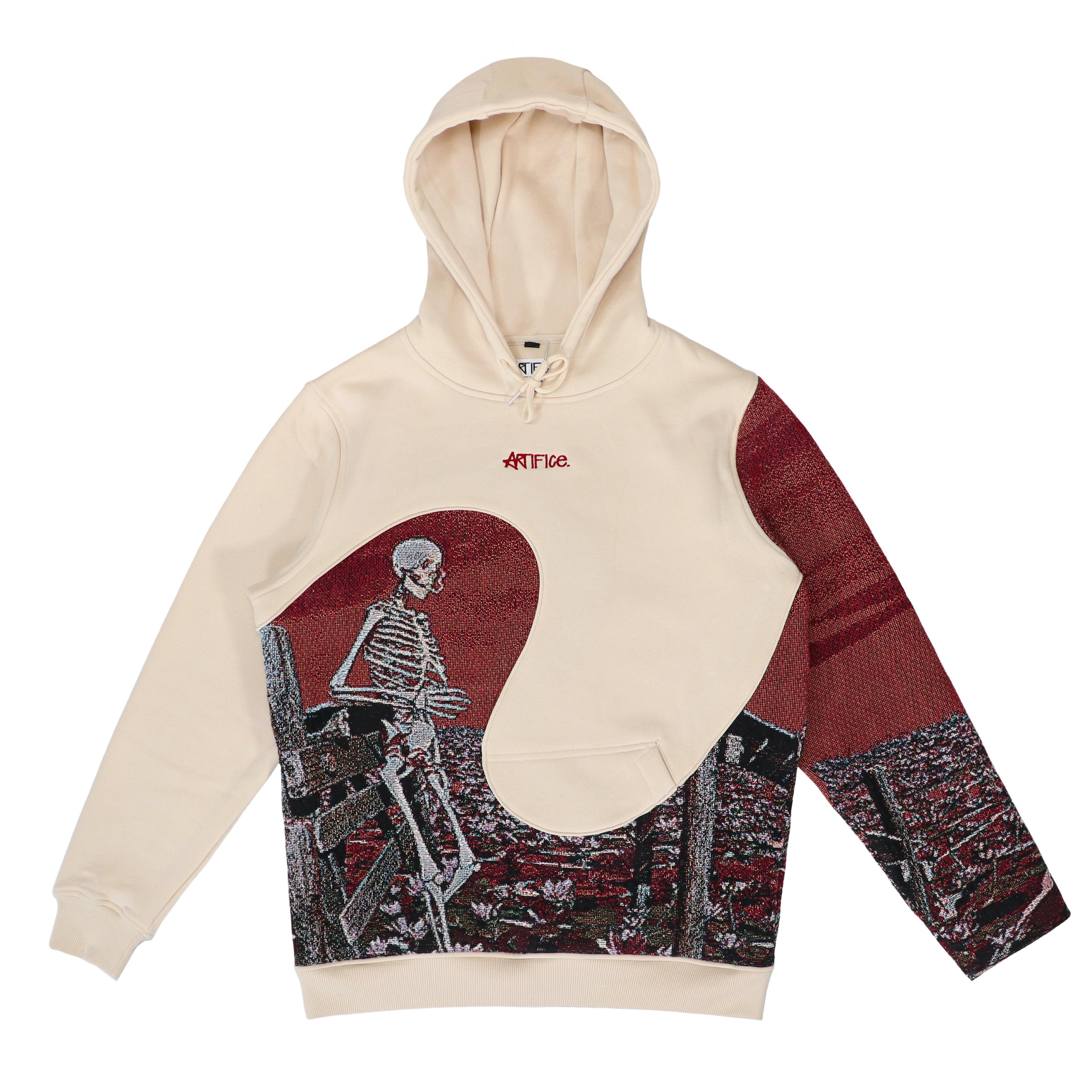 "Squelettes de fumer " Sweat à capuche 1 sur 1 (M)